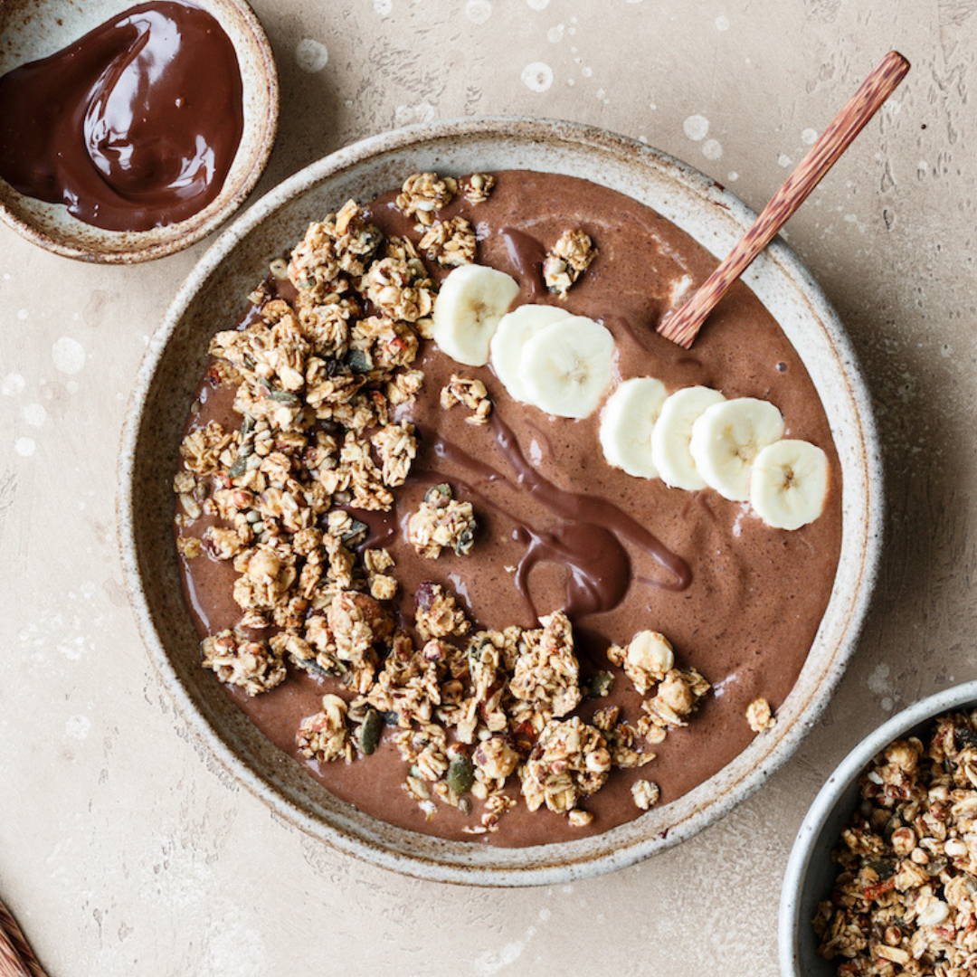 Choklad smoothiebowl