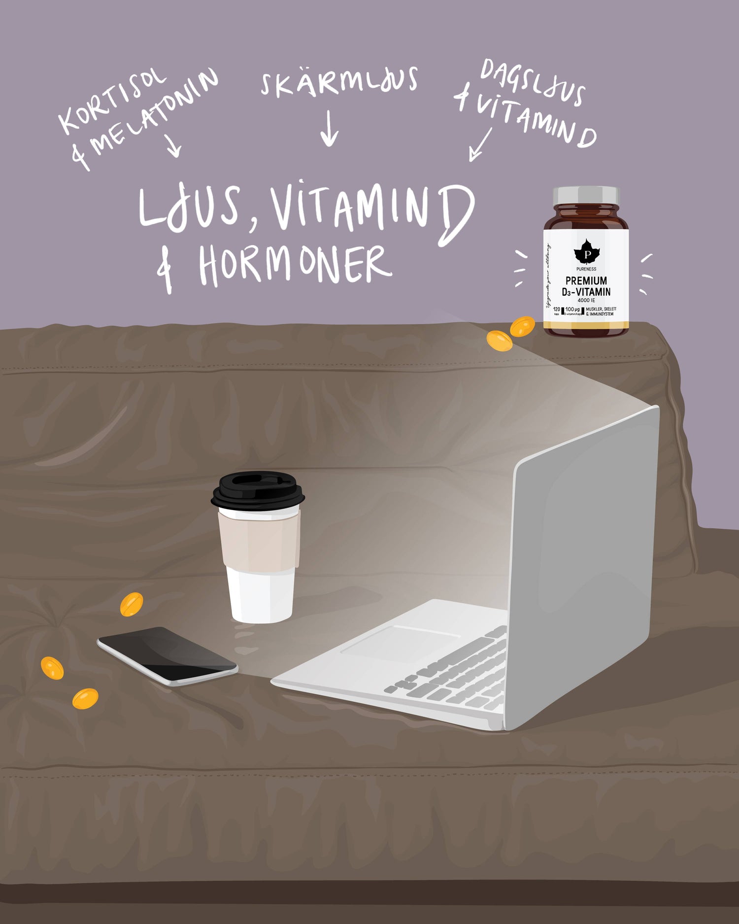 Ljus, vitamin D och hormoner!