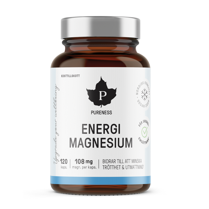 Energimagnesium - 120 kapslar