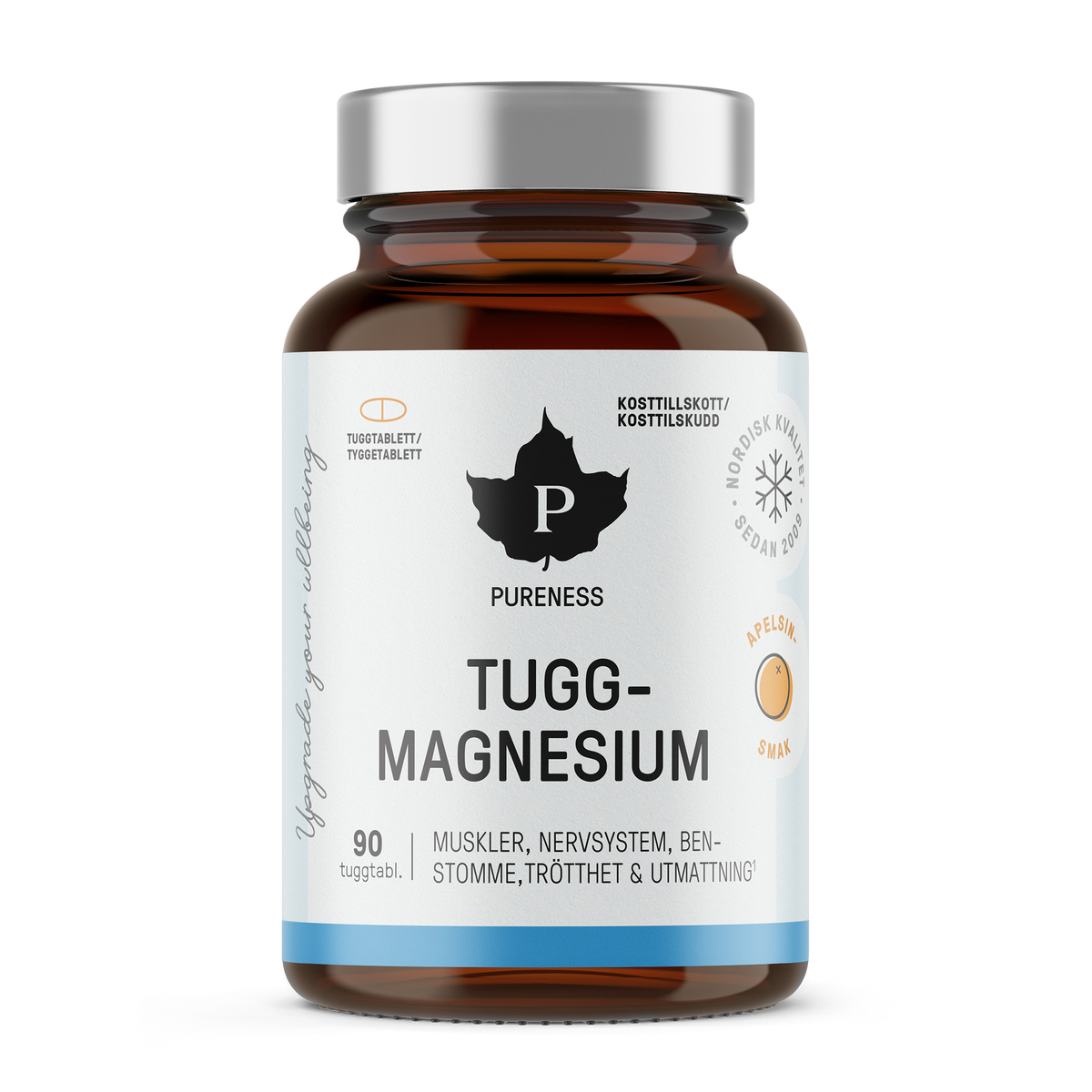 Tuggmagnesium - 90 tabletter