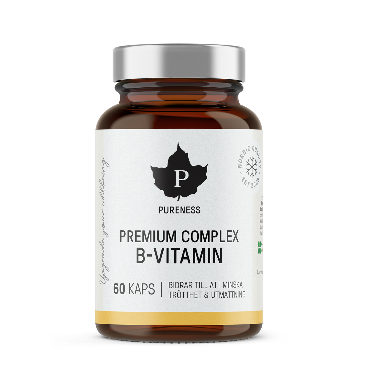 Premium Complex B-Vitamin - 60 kapslar