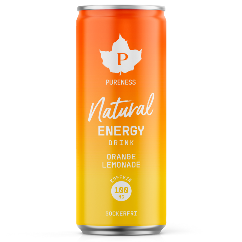 Natural Energy Drink Orange Lemonade - 330 ml