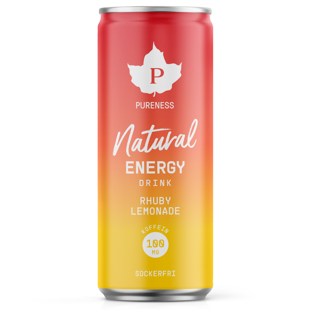 Natural Energy Drink Rhuby Lemonade - 330 ml