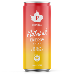 Natural Energy Drink Rhuby Lemonade - 330 ml