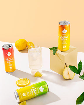 Natural Energy Drink Rhuby Lemonade - 330 ml