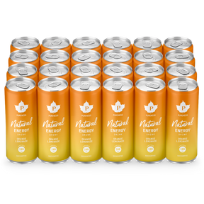 Natural Energy Drink Orange Lemonade - 330 ml x 24st