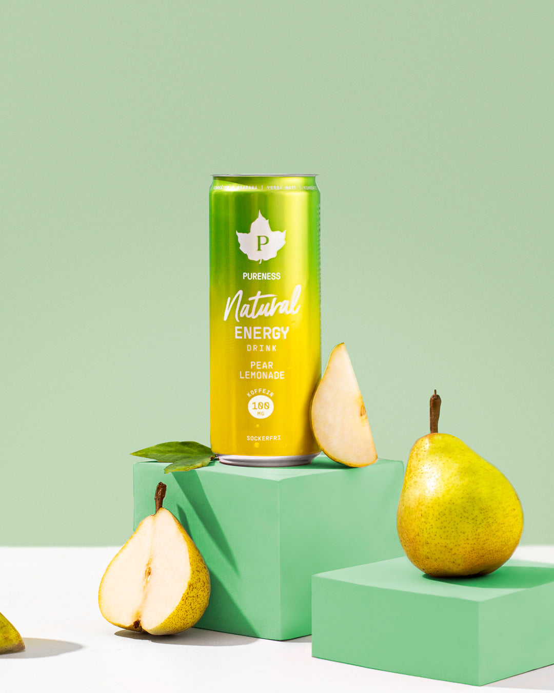 Natural Energy Drink Pear Lemonade - 330 ml